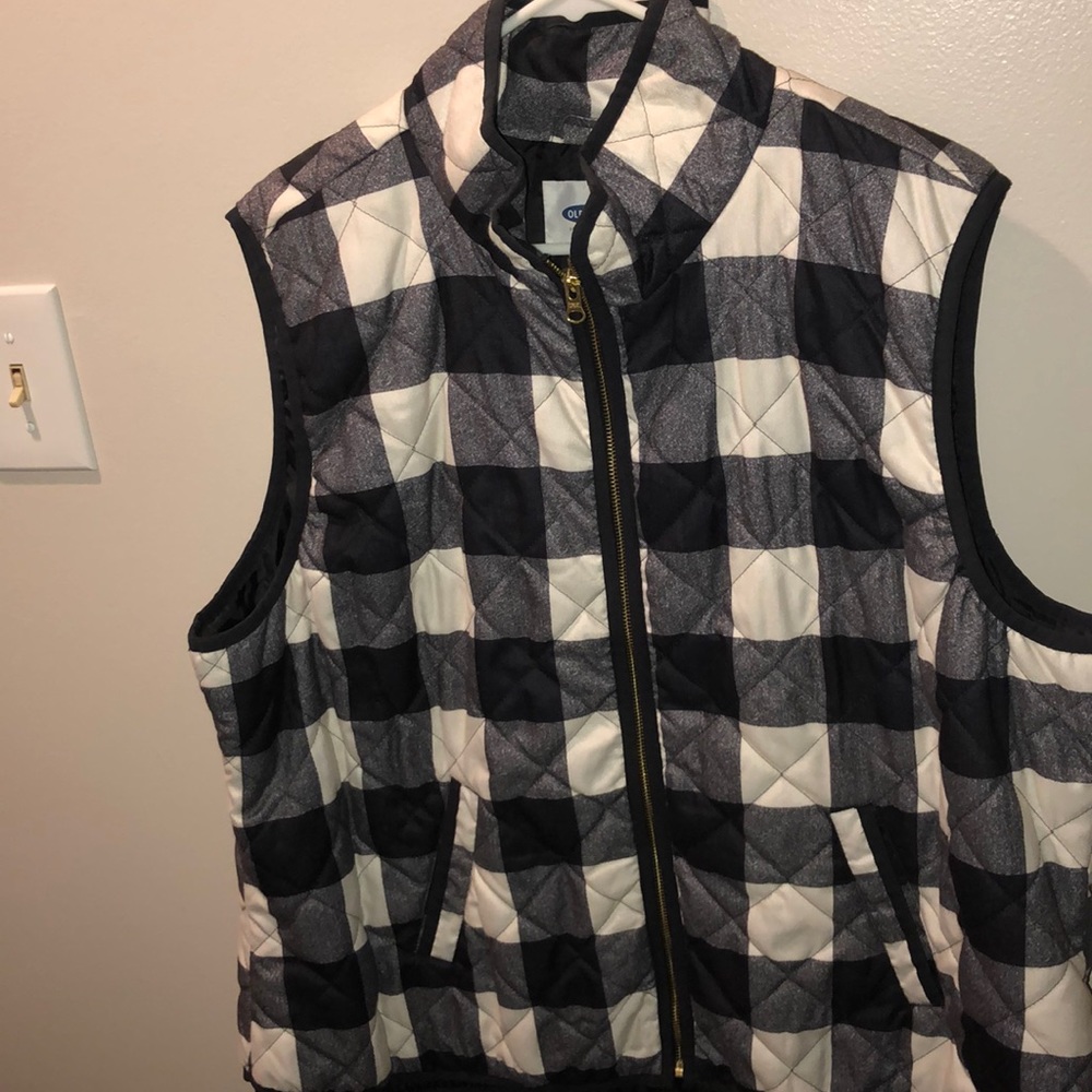 plaid vest
